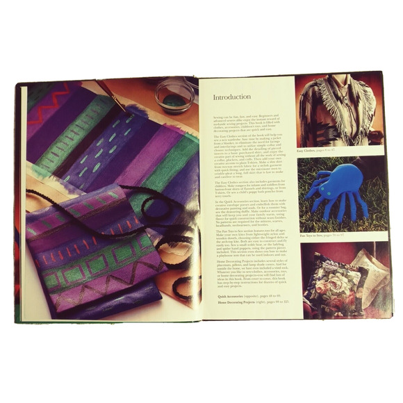 Singer Sewing Book Quick and Easy Sewing Projects Reference Library Craft Book - Picture 7 of 11